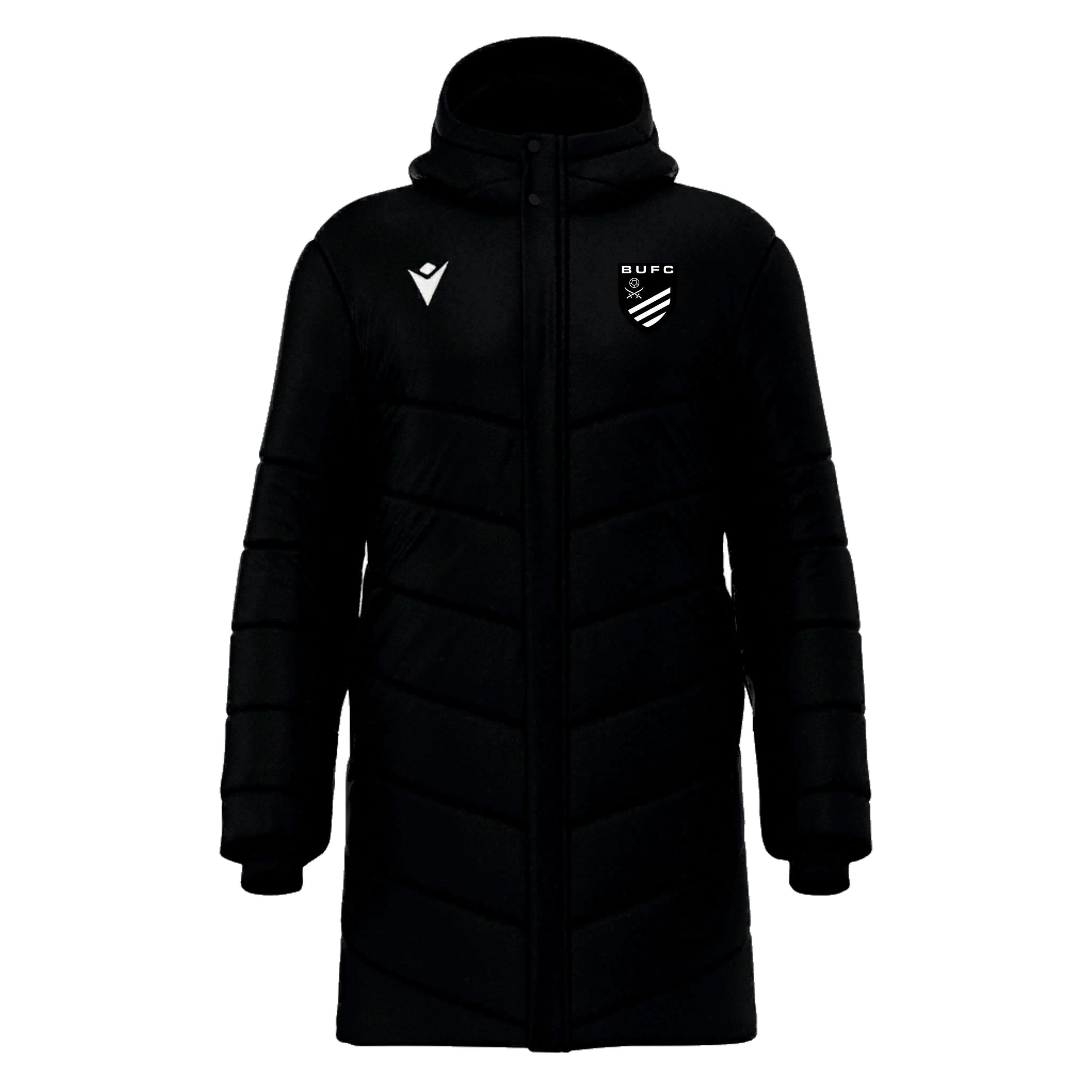 BEXHILL UNITED SNR SUBZERO COAT BLACK