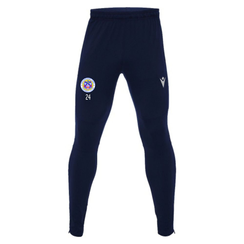 SNR - EASTBOURNE TOWN PLAYERS TRACKSUIT BOTTOMS Macron Store Hastings