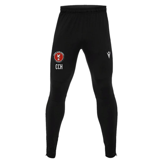 CREW CLUB HAWKS - COACHES BLACK THAMES TRACKSUIT PANTS Macron Store Hastings