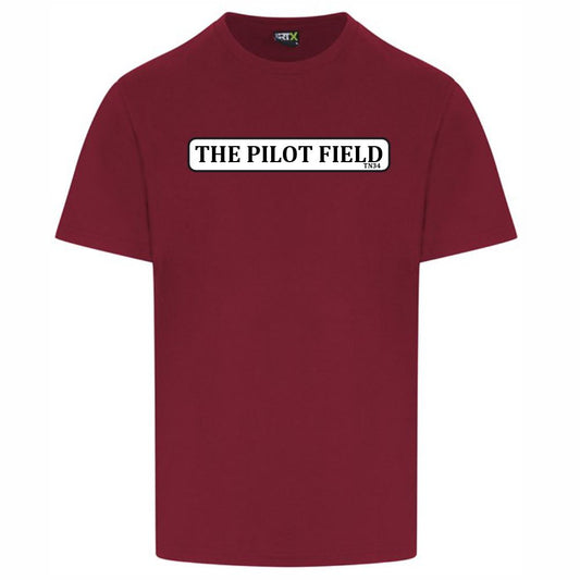 HASTINGS UNITED FC – TN34 PILOT FIELD T SHIRT – Available in 7 colours