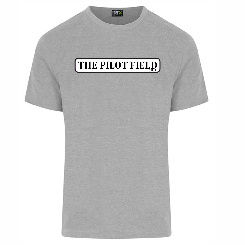 HASTINGS UNITED FC – TN34 PILOT FIELD T SHIRT – Available in 7 colours