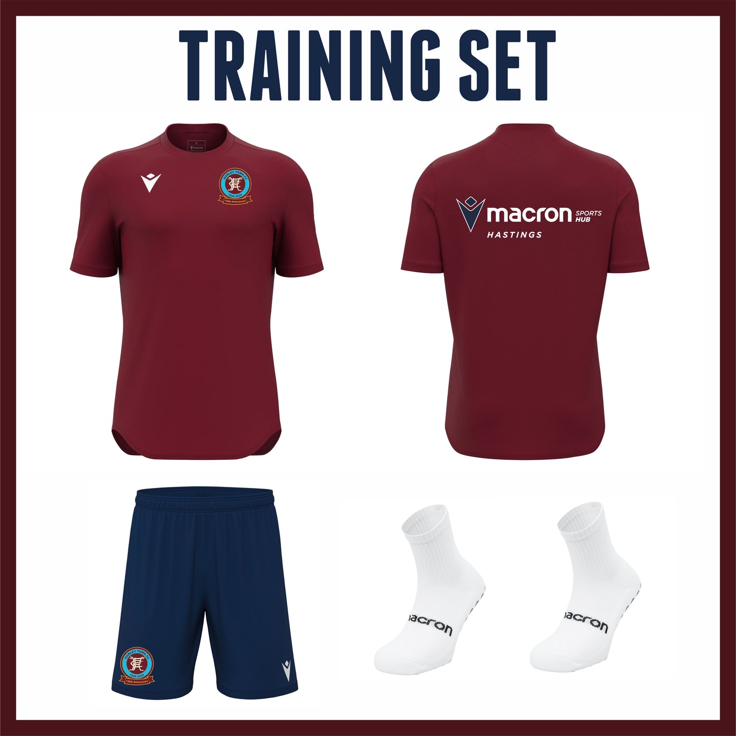 HORLEY TOWN FC JNR TRAINING KIT