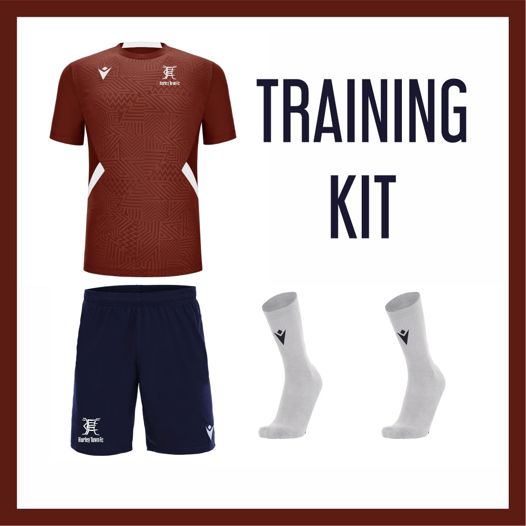 SNR HORLEY TOWN FC TRAINING KIT Macron Sports Hub Hastings