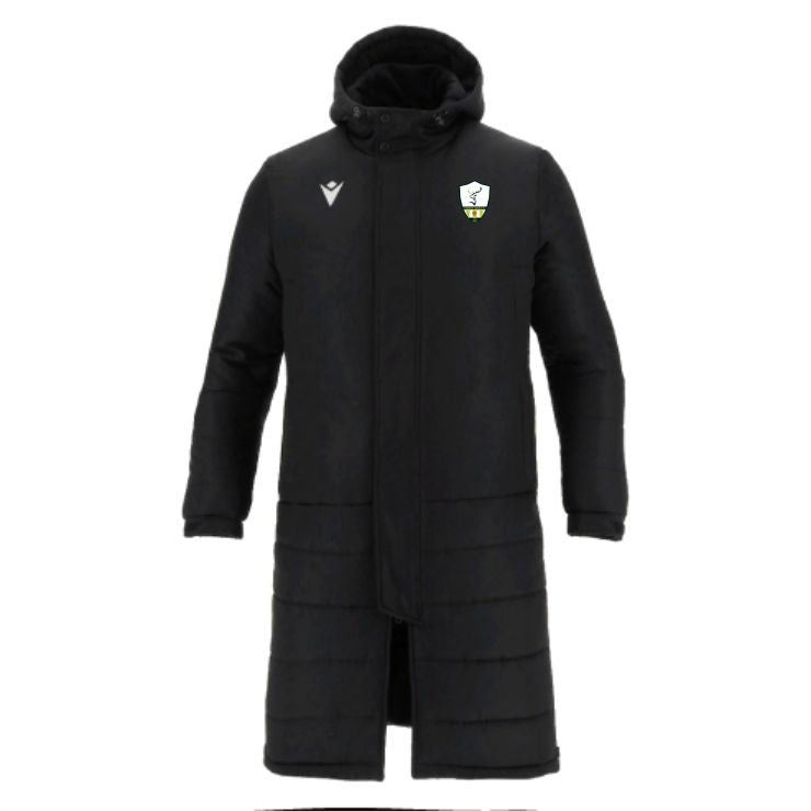 SNR FOREST ROW WINTER PADDED COAT TURVEY BLACK Macron Store Hastings