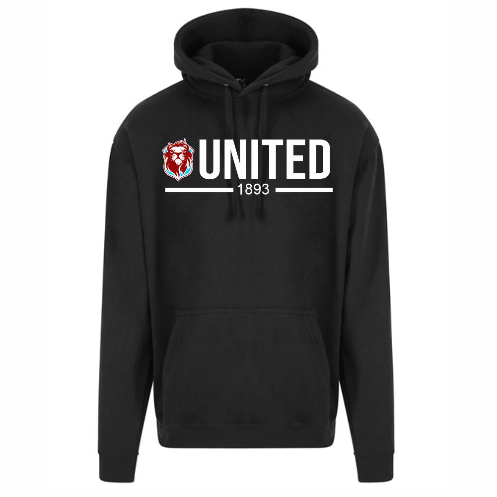 JUNIOR HASTINGS UNITED FC – “UNITED” HUFC HOODY – Available in 4 colours