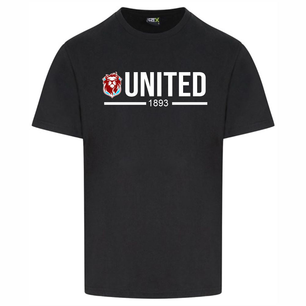 JUNIOR HASTINGS UNITED FC – “UNITED” HUFC T SHIRT- Available in 6 colours