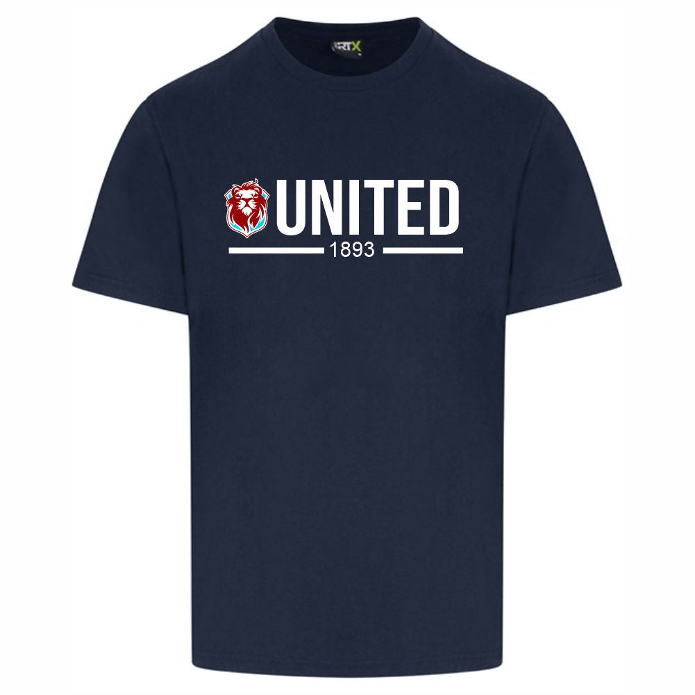 JUNIOR HASTINGS UNITED FC – “UNITED” HUFC T SHIRT- Available in 6 colours
