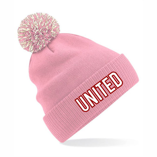 HASTINGS UNITED FC – “UNITED” BOBBLE HAT – Available in 9 colours