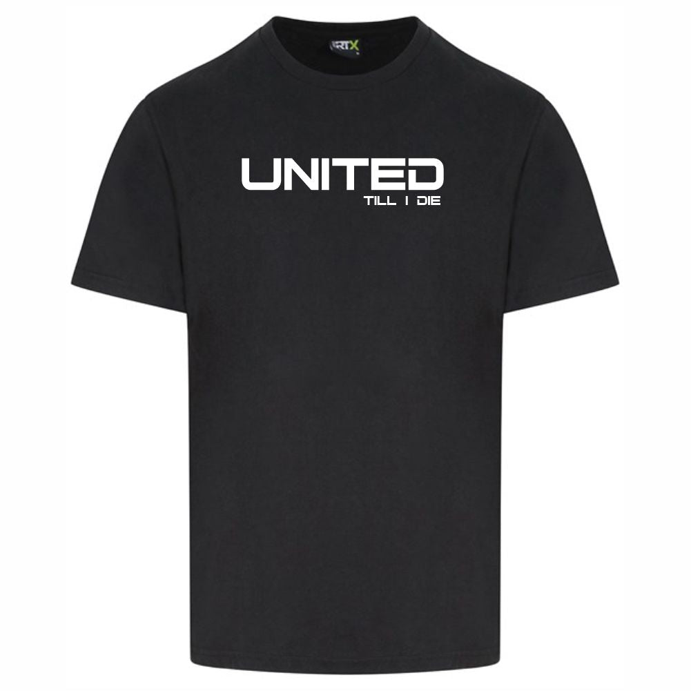 HASTINGS UNITED FC – UNITED TILL I DIE T SHIRT – Available in 7 colours