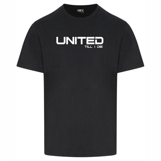 HASTINGS UNITED FC – UNITED TILL I DIE T SHIRT – Available in 7 colours