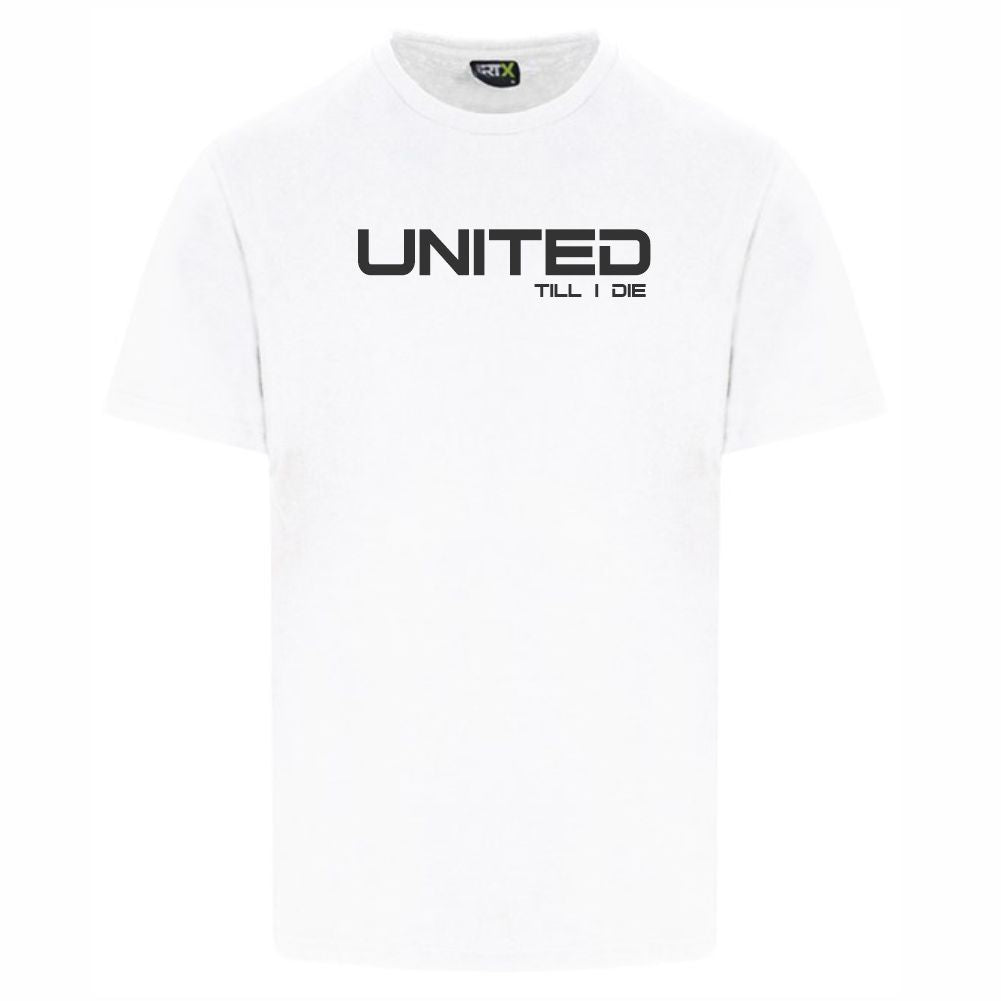 HASTINGS UNITED FC – UNITED TILL I DIE T SHIRT – Available in 7 colours