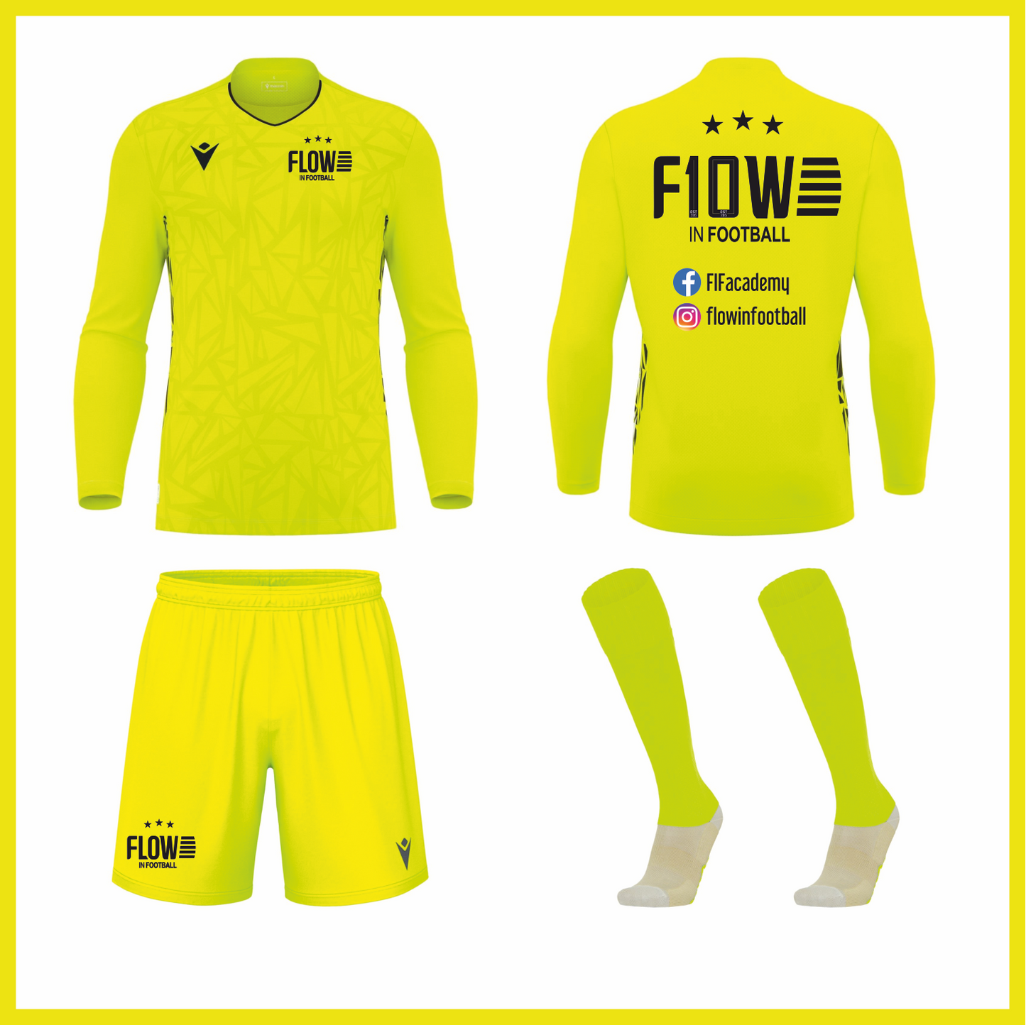 JNR 10YRS ANNIVERSARY FLOW IN FOOTBALL GK TRAINING KIT PACKAGE