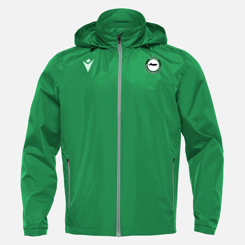 POLEGATE GRASSHOPPERS FC LYNGEN WATERPROOF RAIN JACKET Macron Store Hastings