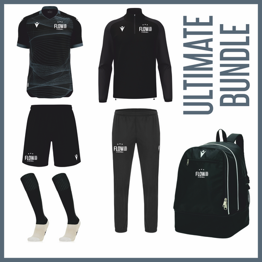 JNR 10YRS ANNIVERSARY FLOW IN FOOTBALL ULTIMATE PACKAGE WITH RUCKSACK