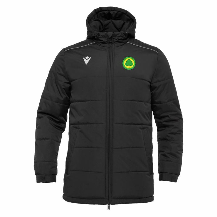 JNR WESTFIELD FC GYOR WINTER COAT - BLACK