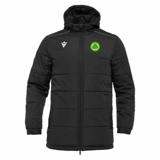 JNR WESTFIELD FC GYOR WINTER COAT - BLACK