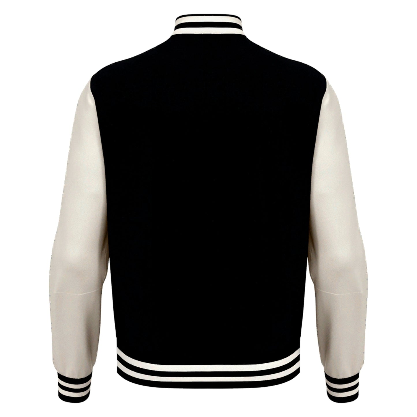 BEXHILL UNITED JNR VARSITY BLACK/WHITE JACKET