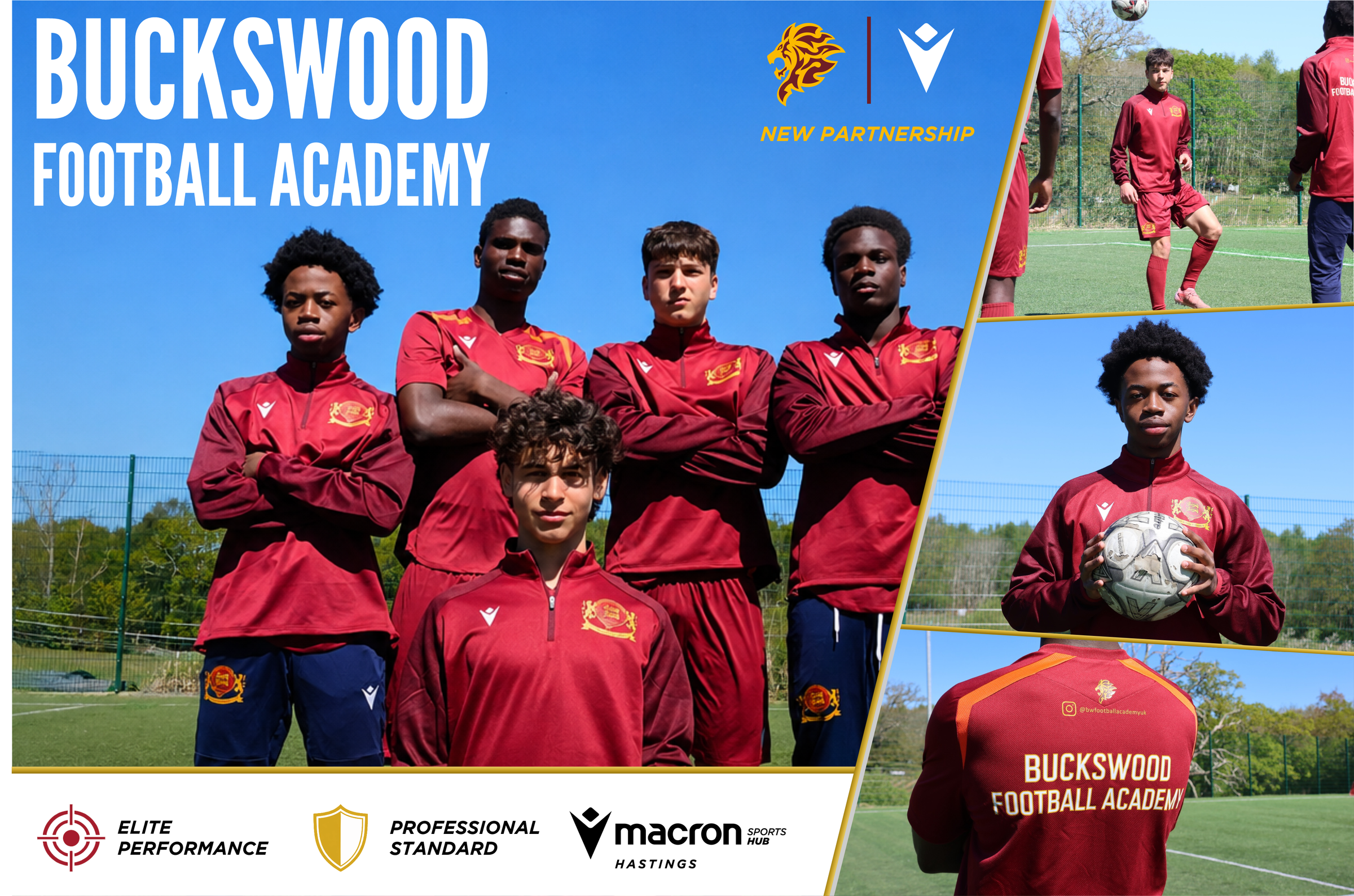 Buckswood Football Academy banner