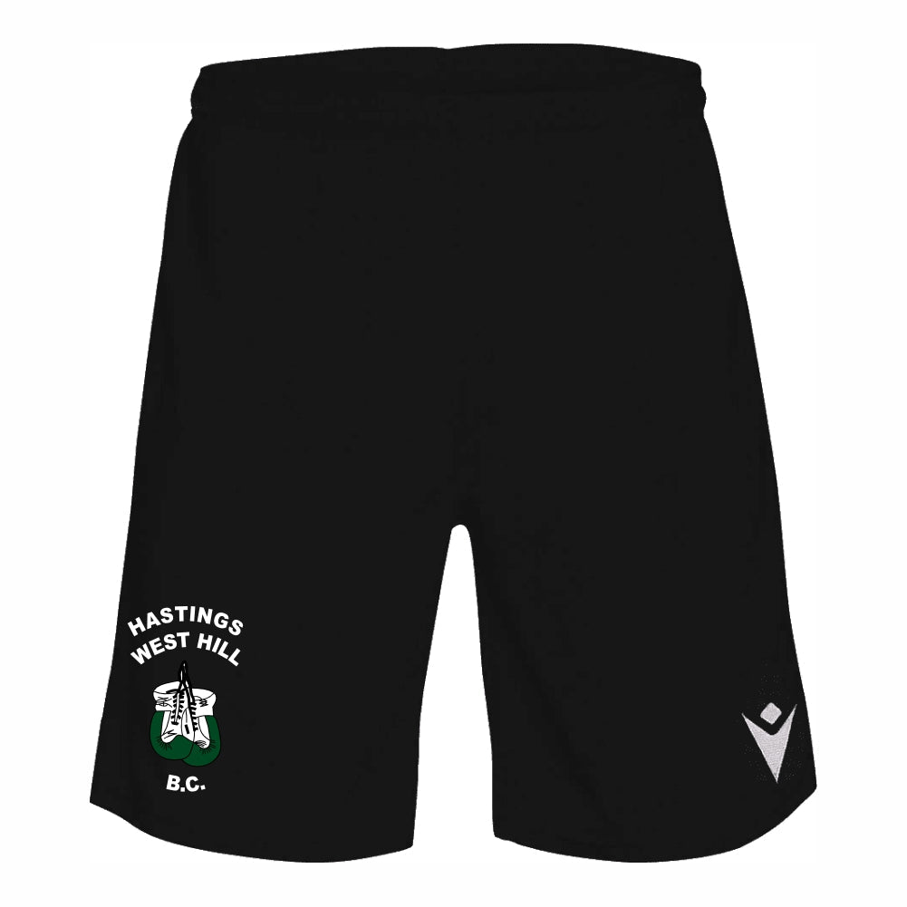 SNR HASTINGS WESTHILL BC BLACK DRACO TRAINING SHORTS Macron Store Hastings