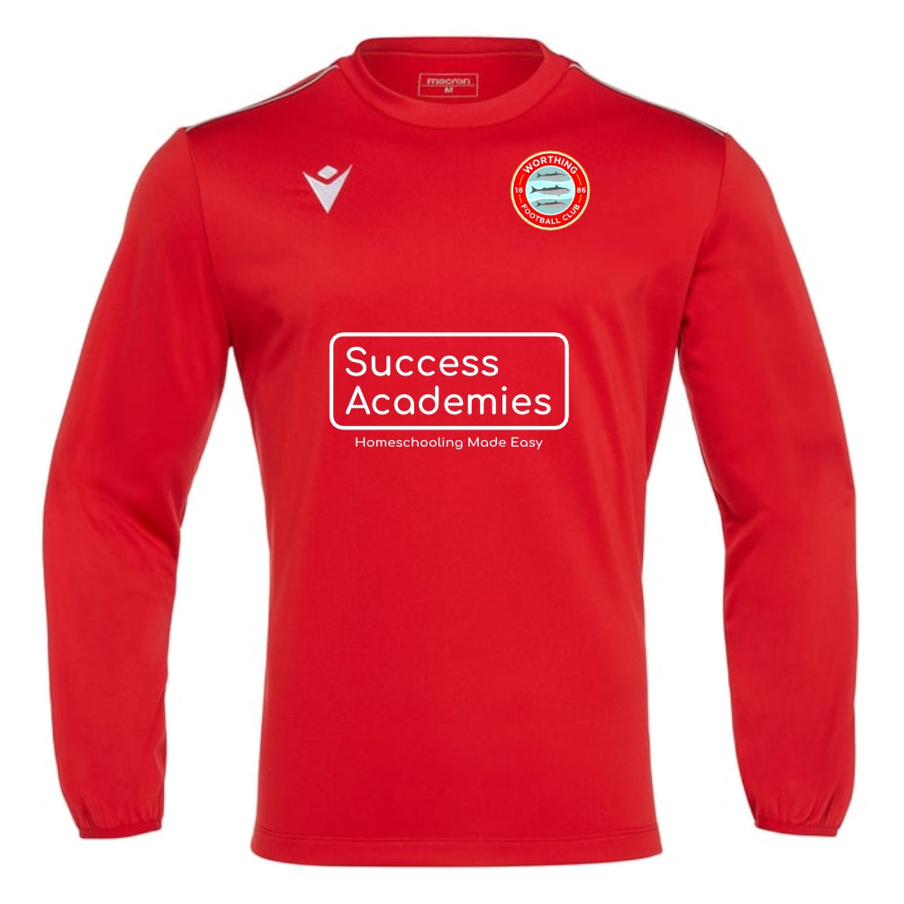 WORTHING FC YOUTH SALZACK TRAINING TOP Macron Sports Hub Hastings