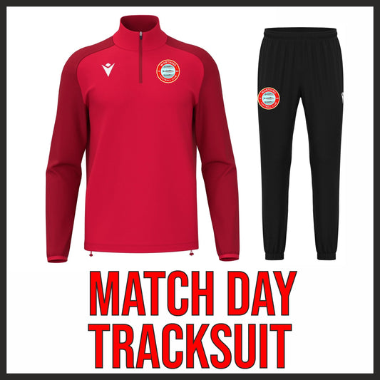 WORTHING FC YOUTH ISEN/NECKAR TRACKSUIT BUNDLE Macron Sports Hub Hastings