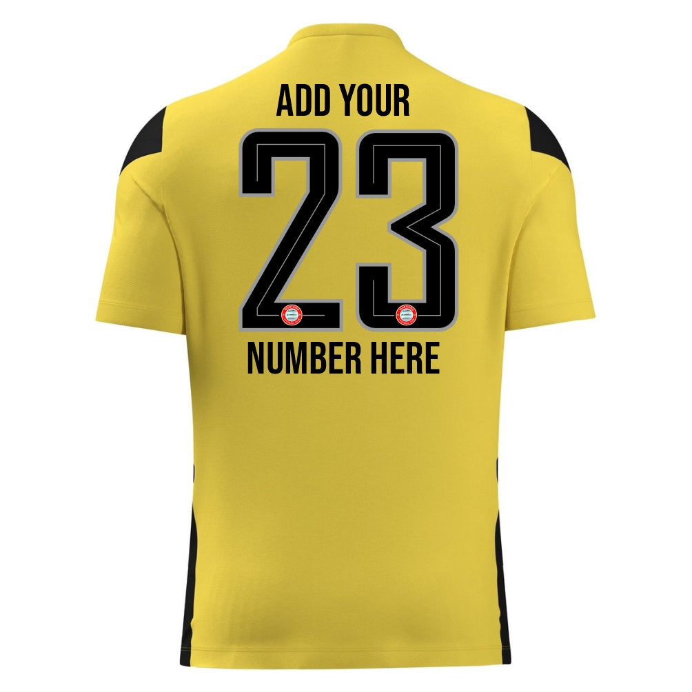WORTHING FC GK YOUTH AWAY YELLOW MATCH DAY SHIRT Macron Store Hastings