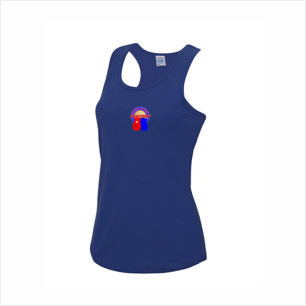 SNR PUNCHOUT LADIES COOL DRI TRAINING VEST Macron Sports Hub Hastings