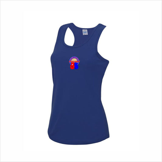 SNR PUNCHOUT LADIES COOL DRI TRAINING VEST Macron Sports Hub Hastings