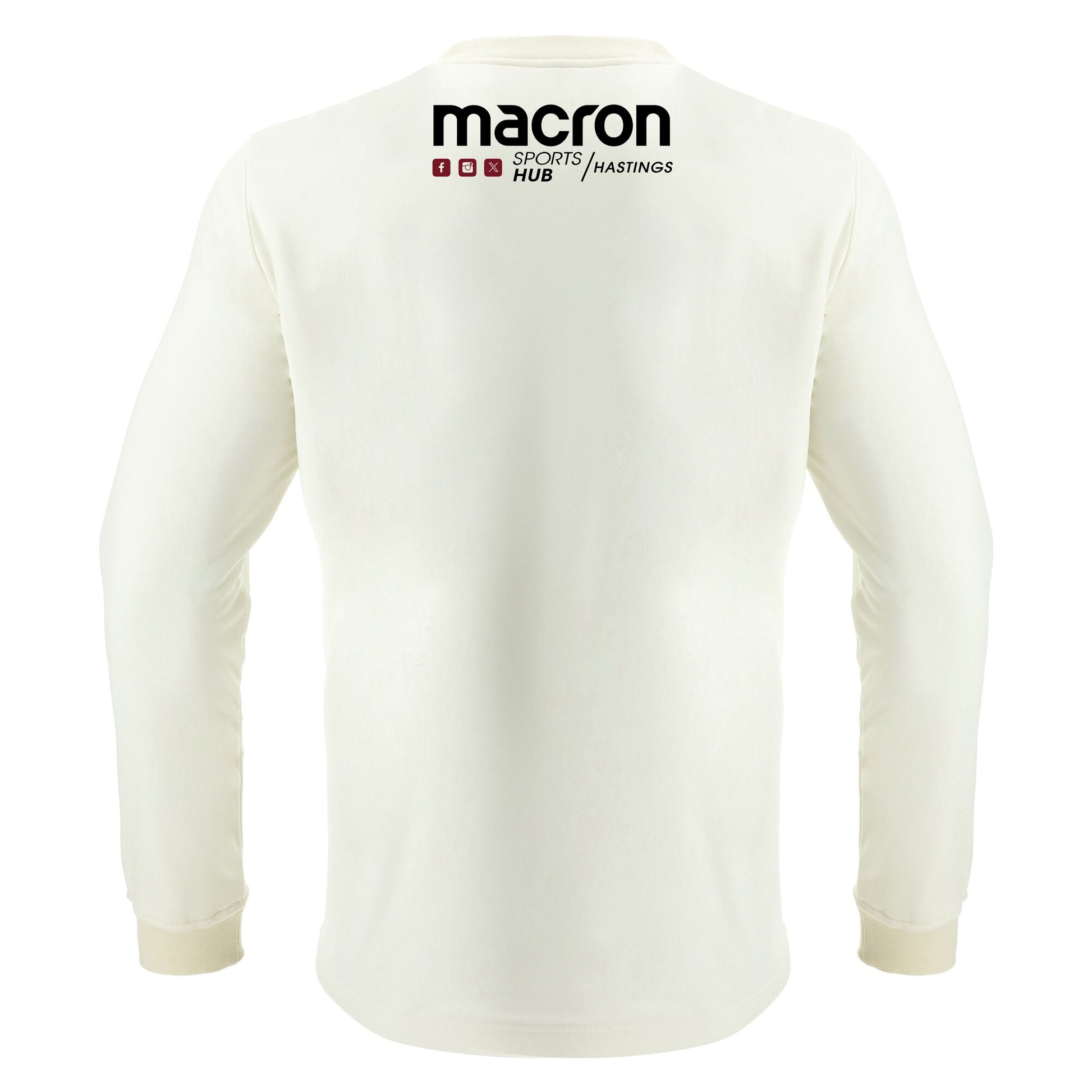 RYE C.C ADULTS LONGSLEEVE PULLOVER Macron Sports Hub Hastings