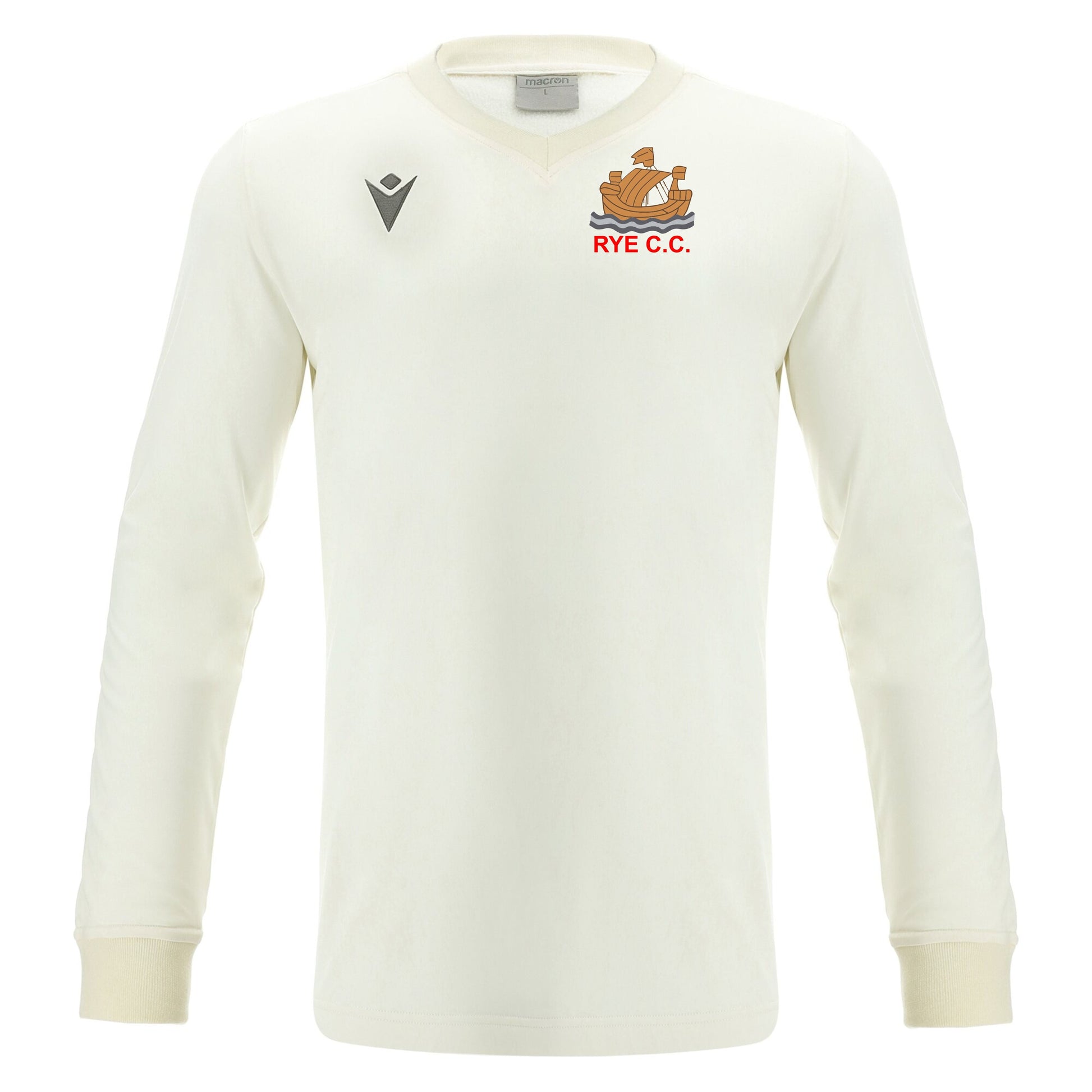 RYE C.C ADULTS LONGSLEEVE PULLOVER Macron Sports Hub Hastings