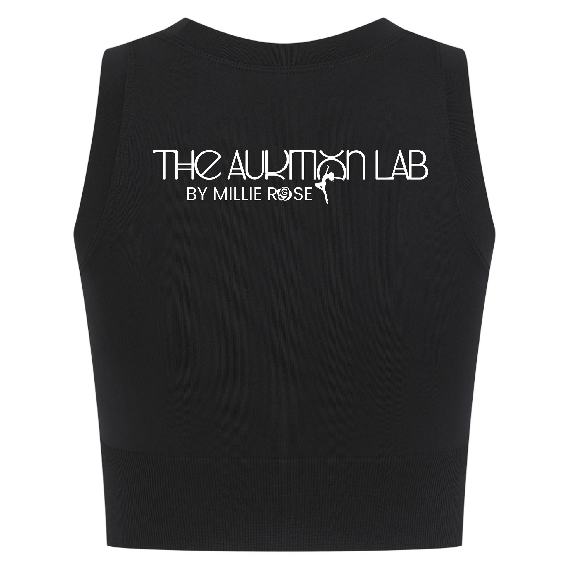 The Audition Lab women's cropped tank back