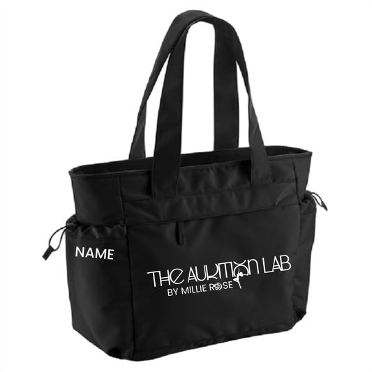 The Audition Lab oversized tote personalised side view