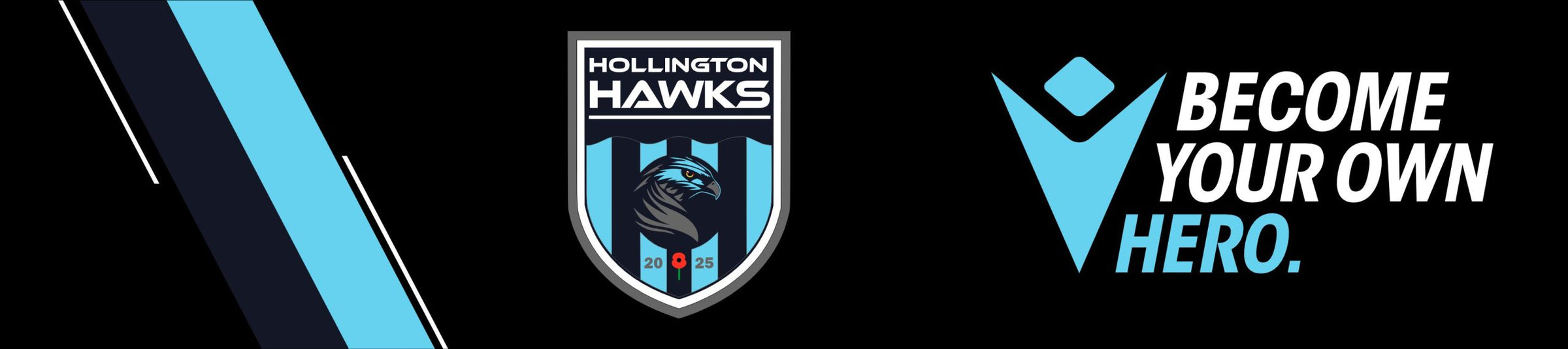 Hollington Hawks FC banner