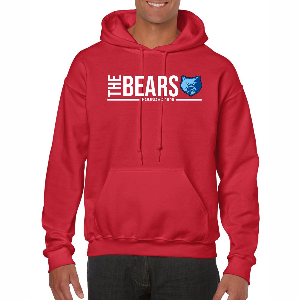 JNR BBHFC ‘THE BEARS’ HOODY – AVAILABLE IN 6 COLOURS. Macron Sports Hub Hastings