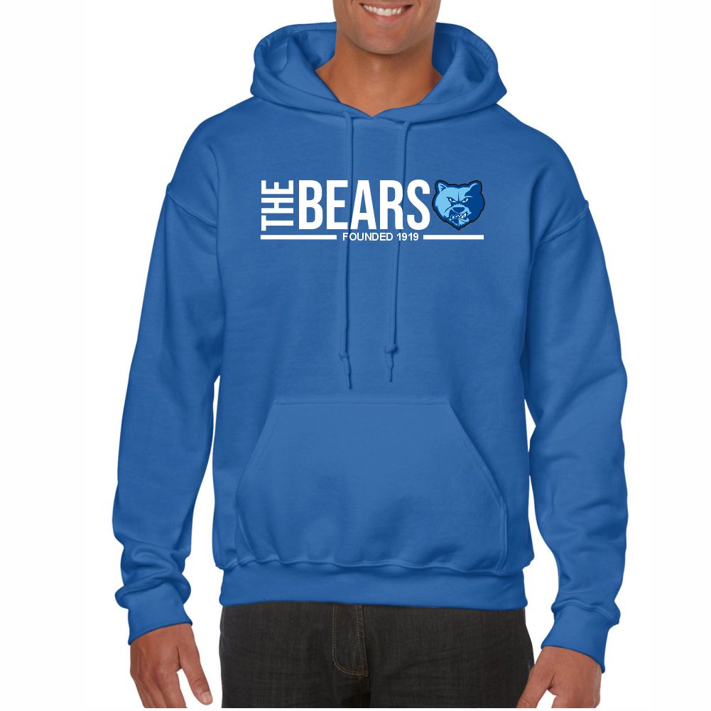JNR BBHFC ‘THE BEARS’ HOODY – AVAILABLE IN 6 COLOURS. Macron Sports Hub Hastings