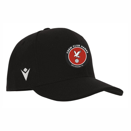CREW CLUB HAWKS COACHES BLACK PEPPER CAP Macron Store Hastings