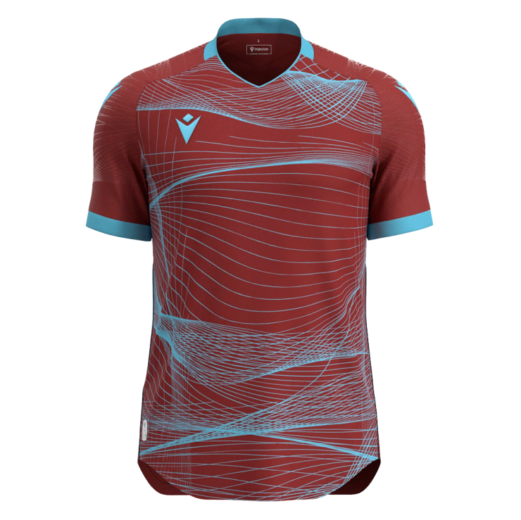 Wyvern | Burgundy/Sky Blue | Front