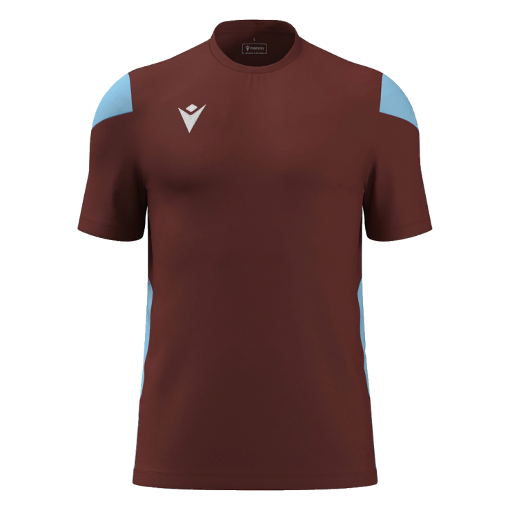 Polis | Burgundy/Sky Blue | Front