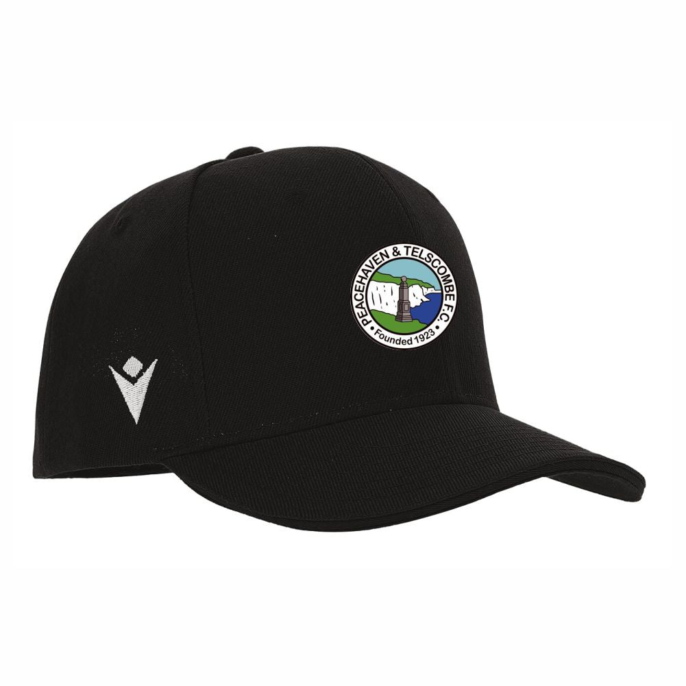 PEACEHAVEN AND TELSCOMBE FC BLACK PEPPER CAP Macron Store Hastings
