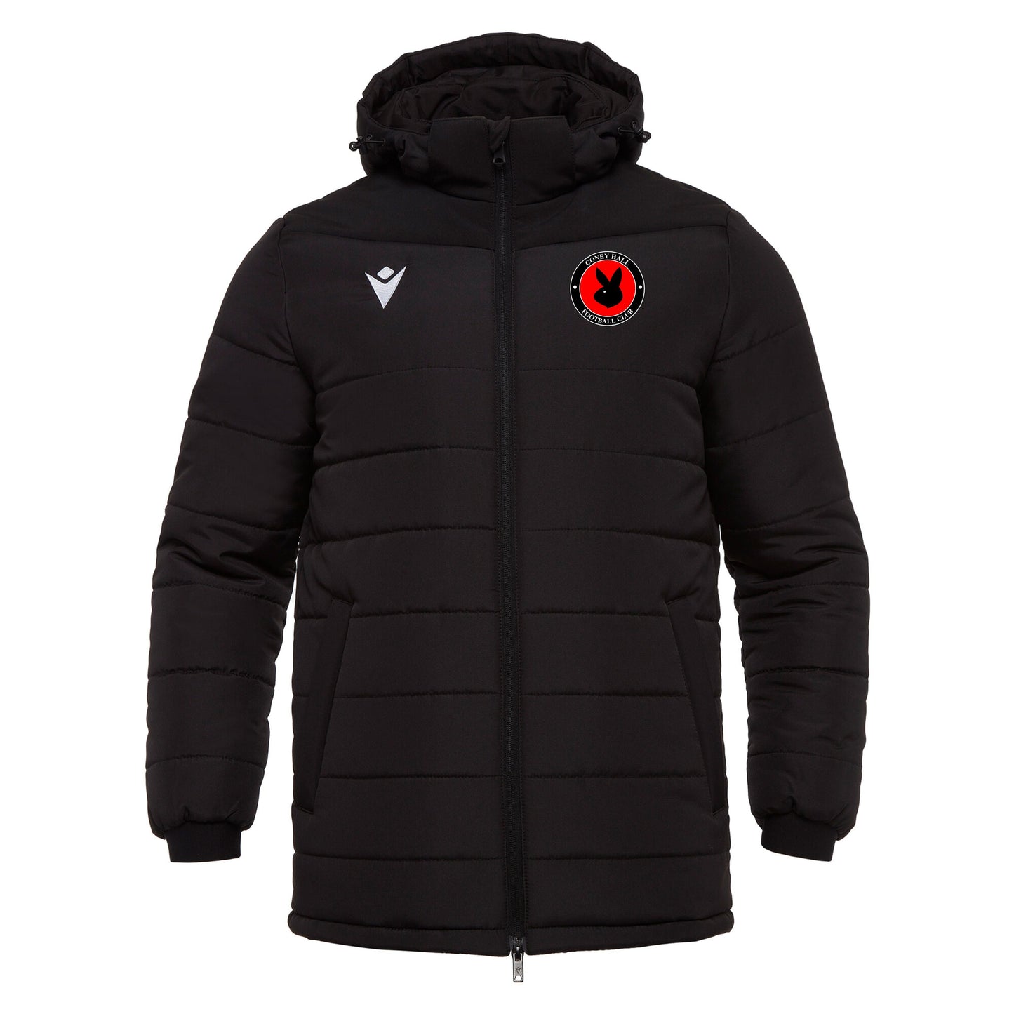 CONEY HALL FC COACHES NARVIK PADDED JACKET Macron Sports Hub Hastings