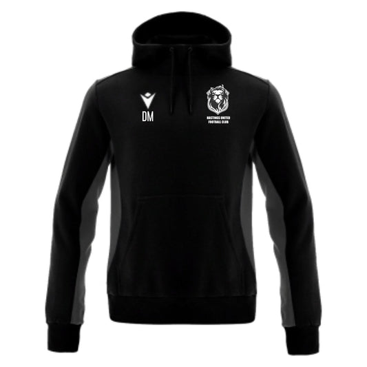 HASTINGS UNITED FC COACHES DANCE HOODIE Macron Store Hastings