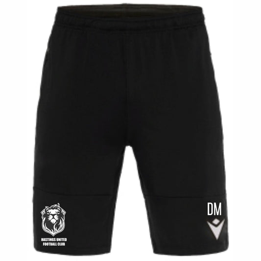 HASTINGS UNITED FC COACHES DANUBE TRAINING SHORTS Macron Store Hastings