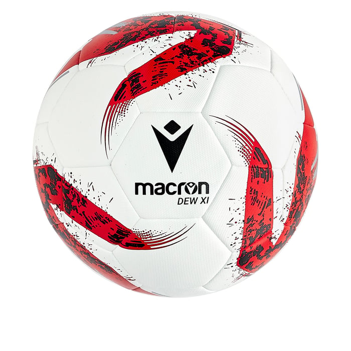 MACRON DEW XI MATCH BALL - SET OF 5 Macron Store Hastings