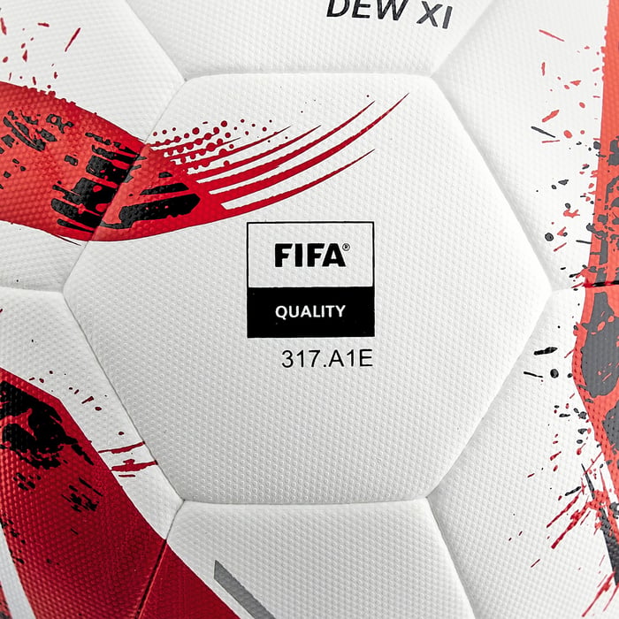 MACRON DEW XI MATCH BALL - SET OF 5 Macron Store Hastings