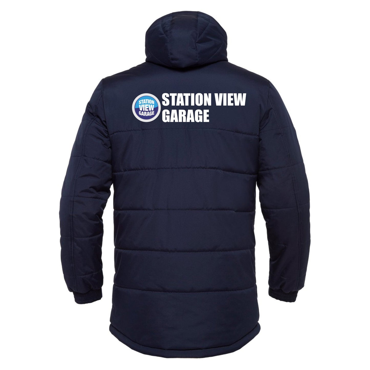 DWFC - GYOR NAVY WINTER PADDED JACKET Macron Store Hastings