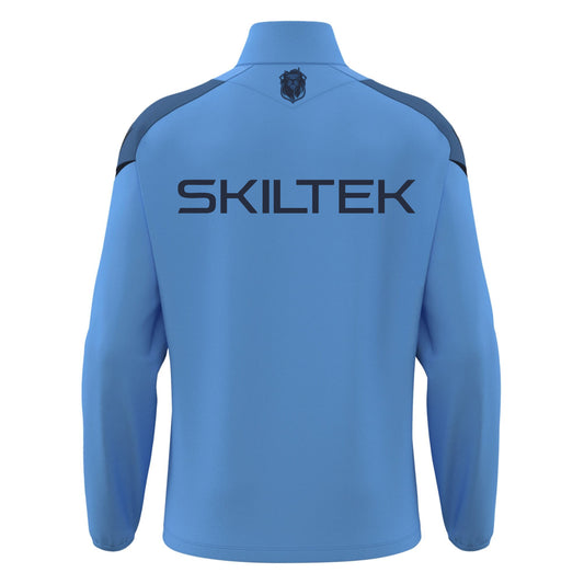 East Sussex College Football Academy Hollow quarter zip back