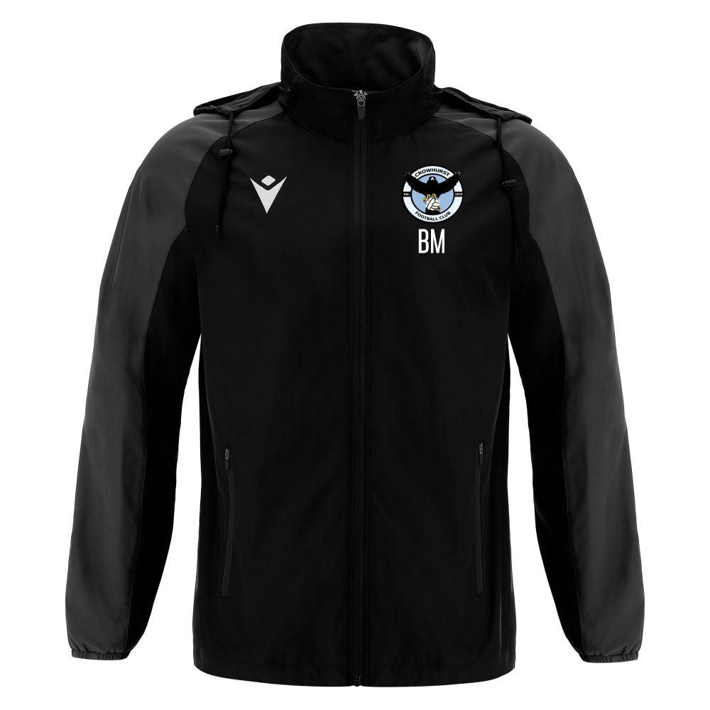 CROWHURST FC JNR RAINJACKET Macron Store Hastings