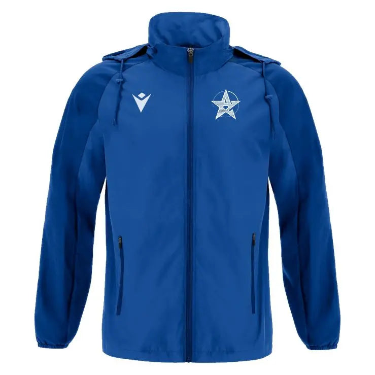 ALL STARS PLAYERS JNR ELBRUS SHOWERJACKET ROYAL BLUE Macron Store Hastings
