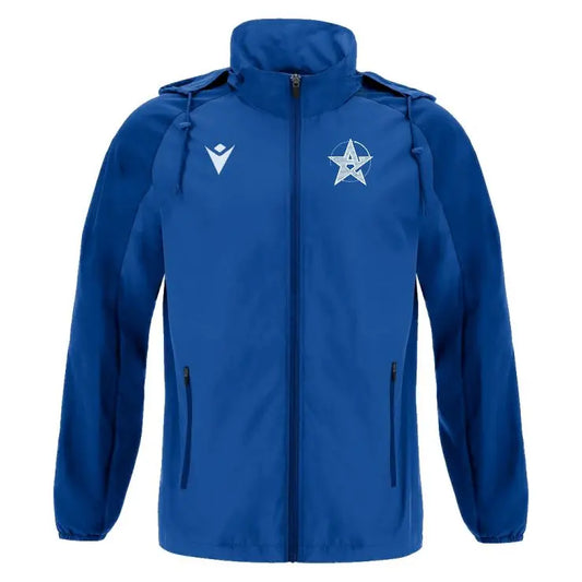 ALL STARS PLAYERS JNR ELBRUS SHOWERJACKET ROYAL BLUE Macron Store Hastings
