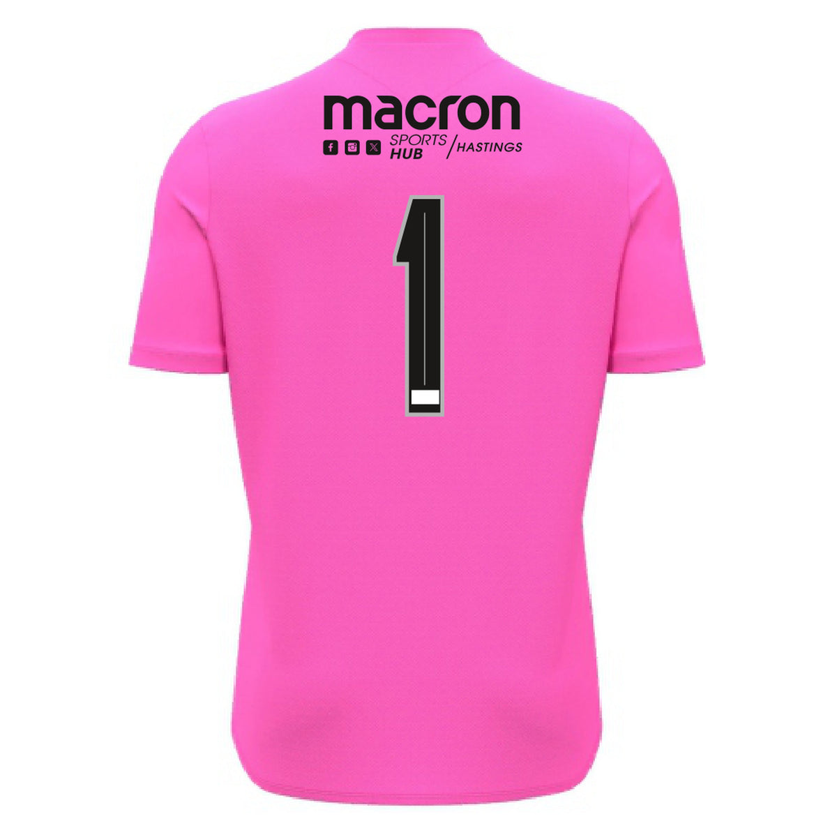 Evans Athletic match shirt back – clean 4000 × 4000 product image